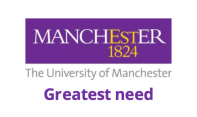 - The University of Manchester: Greatest Need